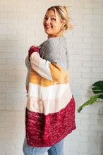 Load image into Gallery viewer, Haptics Bring the Warmth Color Block Cardigan