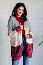 Load image into Gallery viewer, Haptics Bring the Warmth Color Block Cardigan