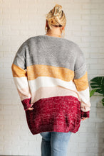 Load image into Gallery viewer, Haptics Bring the Warmth Color Block Cardigan
