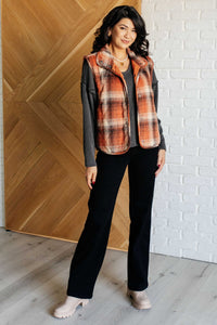 Haptics Sorta Ribbed Top in Charcoal