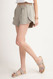 EASEL High Rise Waist Shorts