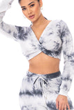 SYMPHONY Tie Dye Ribbed Sweater Set