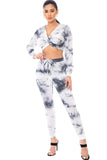 SYMPHONY Tie Dye Ribbed Sweater Set