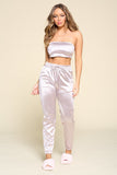 WIN WIN APPAREL Tube Top Pant Set