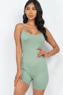 CAPELLA APPAREL Sexy Backless Cami Romper