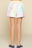 ODDI Tie-dye Printed Jersey Shorts