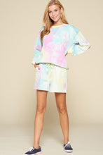 Load image into Gallery viewer, ODDI Tie-dye Printed Jersey Shorts