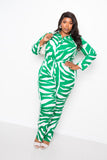 BBA Button Up Long Sleeve  Jumpsuit