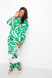 BBA Button Up Long Sleeve  Jumpsuit