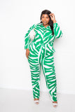 BBA Button Up Long Sleeve  Jumpsuit