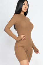 Load image into Gallery viewer, CAPELLA APPAREL Ribbed Knit Romper