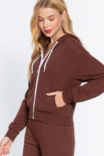 Load image into Gallery viewer, ACTIVE BASIC Fleece French Terry Jacket