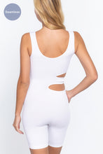 Load image into Gallery viewer, ACTIVE BASIC Suave Cut-out Seamless Romper