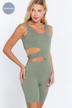 Load image into Gallery viewer, ACTIVE BASIC Suave Cut-out Seamless Romper