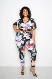 BBA Flower Jogger & Top Set