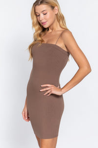 ACTIVE BASIC Heavy Rib Mini Dress