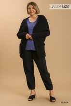 Load image into Gallery viewer, UMGEE Open Front Oversized Cardigan Sweater With Pockets