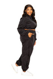 BBA Active Zip Up Set With Cord Lock Detail