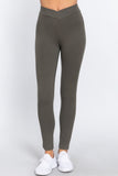 ACTIVE BASIC Mid-rise Ponte Pants