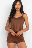 CAPELLA APPAREL Cami Top & Shorts Set