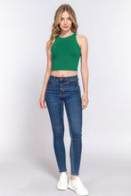 Load image into Gallery viewer, ACTIVE BASIC Halter Neck Crop Top