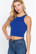 Load image into Gallery viewer, ACTIVE BASIC Halter Neck Crop Top