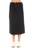 ITSSY Cargo Skirt With Drawstring Midi Skirt