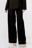 PRIVY Stretch Woven Loose Fit Blazer And Wide Legs Pants Semi Formal Set