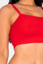 Load image into Gallery viewer, CAPELLA APPAREL Ribbed Knit Cami Crop Top