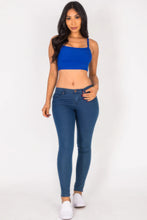 Load image into Gallery viewer, CAPELLA APPAREL Ribbed Knit Cami Crop Top