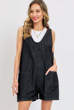 SWEET LOVELY Summer Denim Overall Romper