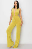 CODIGO Olid Slinky Wide Legs Jumpsuit