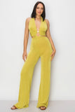 CODIGO Olid Slinky Wide Legs Jumpsuit