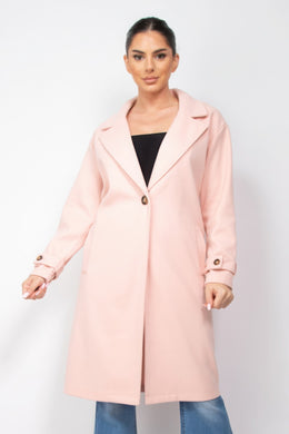 IRIS DESIGN Collar pocketed coat