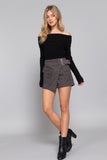 ACTIVE BASIC Waist Belted Cargo Skort