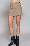 ACTIVE BASIC Waist Belted Cargo Skort