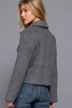 Load image into Gallery viewer, ACTIVE BASIC Long Slv Teddy Fleece Short Jacket