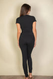 CAPELLA APPAREL Basic Solid Leggings