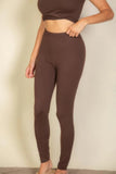 CAPELLA APPAREL Basic Solid Leggings