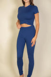 CAPELLA APPAREL Basic Solid Leggings