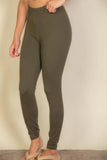 CAPELLA APPAREL Basic Solid Leggings