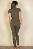 CAPELLA APPAREL Basic Solid Leggings