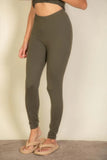 CAPELLA APPAREL Basic Solid Leggings