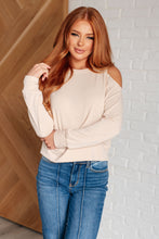 Load image into Gallery viewer, ONE ELEVEN NORTH Carefully Crafted Cold Shoulder Blouse
