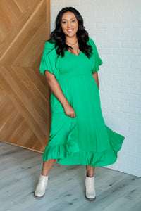 Jodifl Catch a Cloud and Pin it Down Smocked Bodice Dress