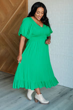 Load image into Gallery viewer, Jodifl Catch a Cloud and Pin it Down Smocked Bodice Dress