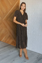 Load image into Gallery viewer, POLAGRAM Cause a Scene Surplice Neck Dress