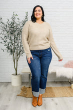 Load image into Gallery viewer, Hailey &amp; Co Chai Latte V-Neck Sweater in Oatmeal