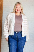 Load image into Gallery viewer, BiBi Check That Line Cardigan