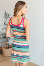 Load image into Gallery viewer, WHITE BIRCH Summer Lovin&#39; Striped Tank Dress